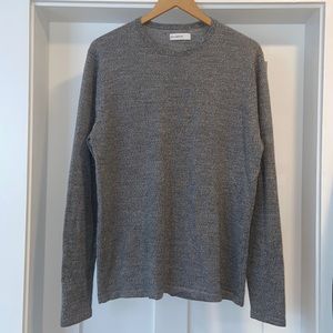 Men’s Sweater Grey Crew Neck